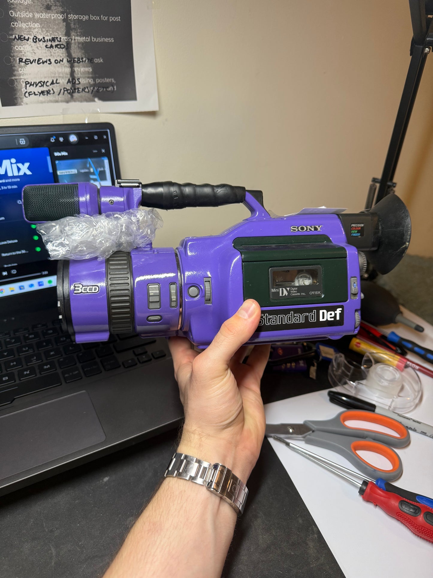 Custom Sony VX1000 Painting Service - Send In Your Camera