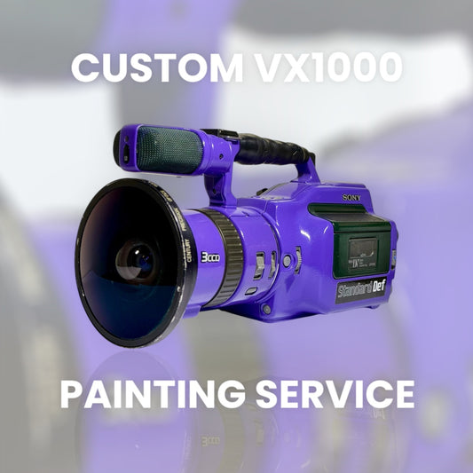 Custom Sony VX1000 Painting Service - Send In Your Camera